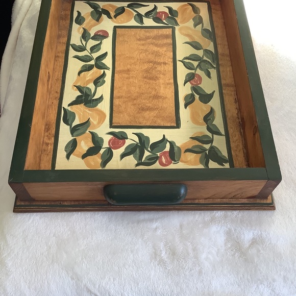 Large Wood Serving Tray - Picture 6 of 7